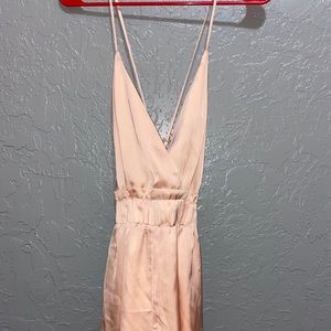 Silk romper